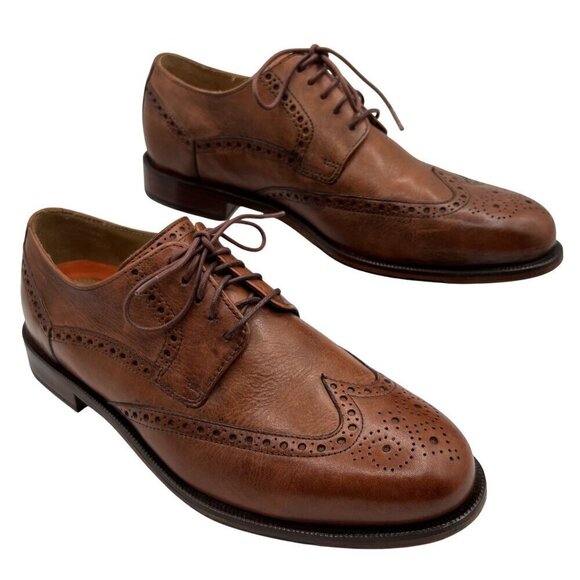 Cole Haan Grand.OS Mens 9.5W Leather Wingtip Brogue Oxford Comfort Shoe Timeless main image 4